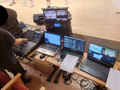 2025 통일동요제 시상식 라이브 셋팅